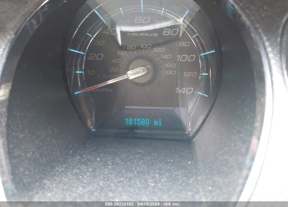 2011 FORD TAURUS SEL VIN: 1FAHP2EW0BG126303