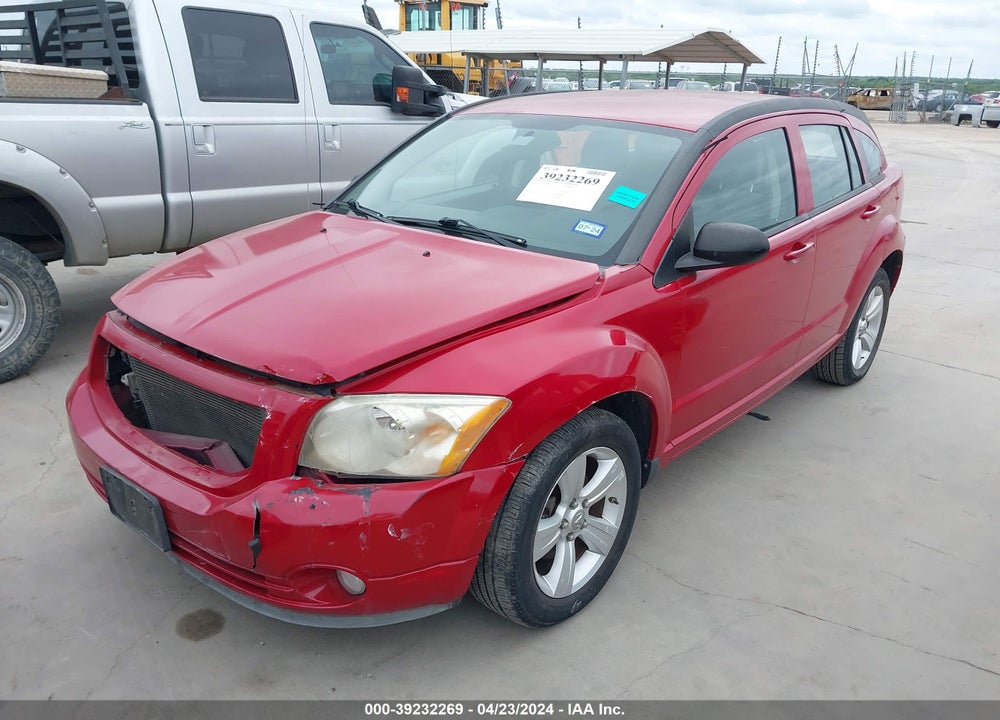 2012 DODGE CALIBER SXT VIN: 1C3CDWDA4CD527631