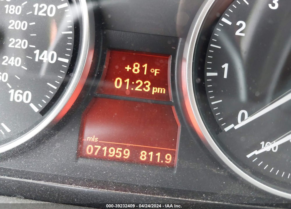 2011 BMW 335I VIN: WBAKG7C59BE262574