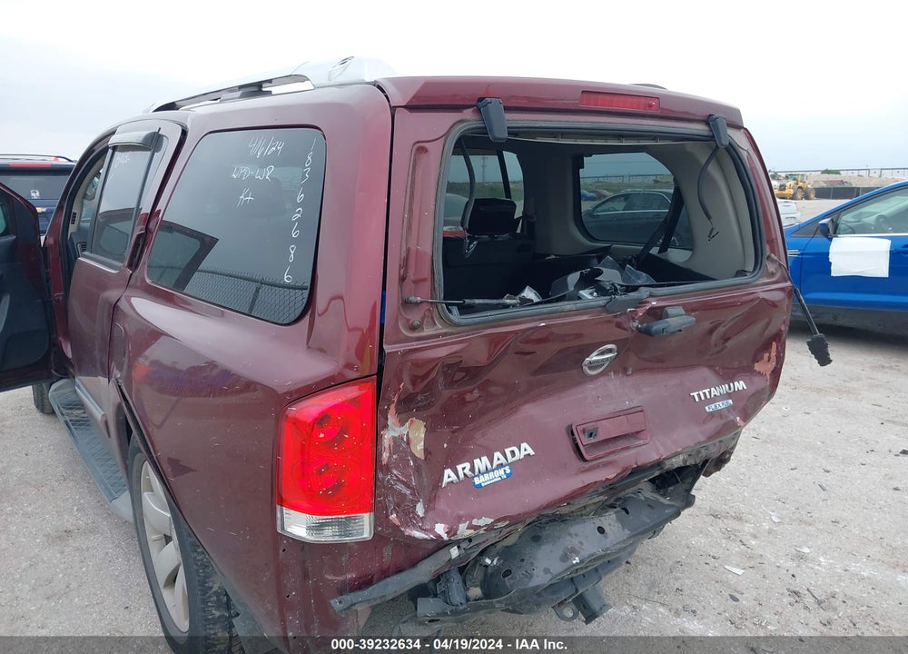 2010 NISSAN ARMADA TITANIUM VIN: 5N1BA0ND5AN605083
