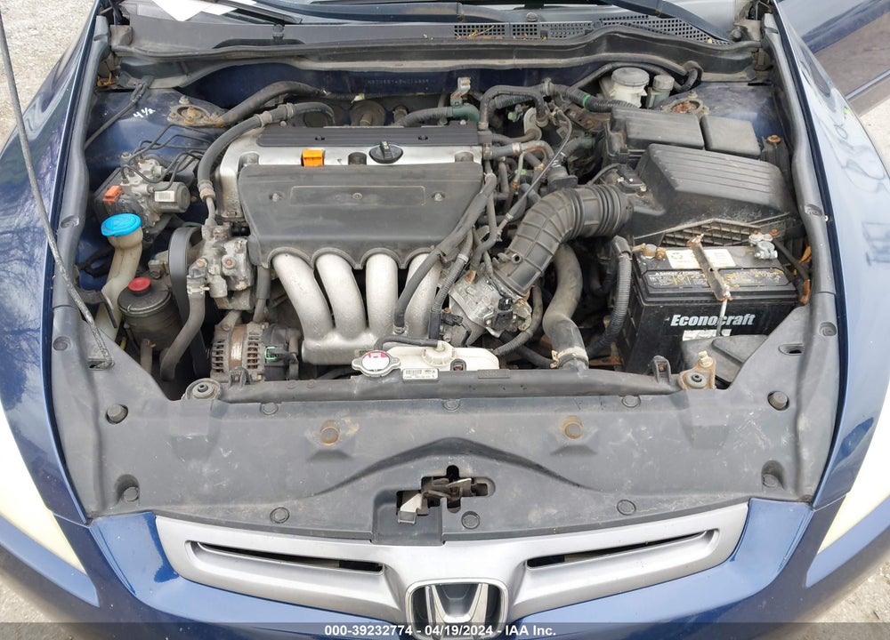 2005 HONDA ACCORD 2.4 DX VIN: 1HGCM55145A014857
