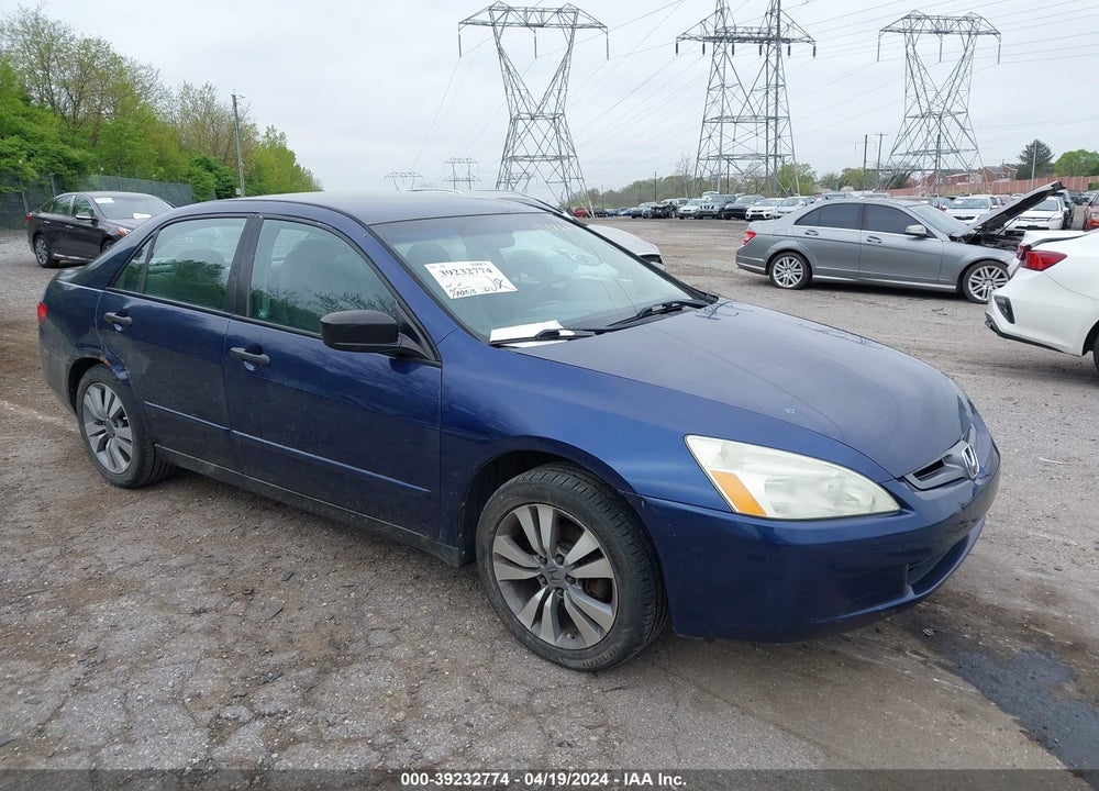 2005 HONDA ACCORD 2.4 DX VIN: 1HGCM55145A014857