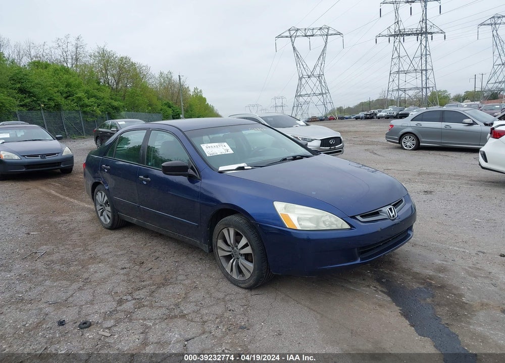 2005 HONDA ACCORD 2.4 DX VIN: 1HGCM55145A014857