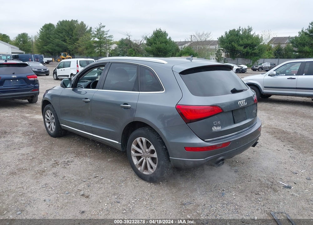 2015 AUDI Q5 2.0T PREMIUM VIN: WA1LFAFP6FA012673