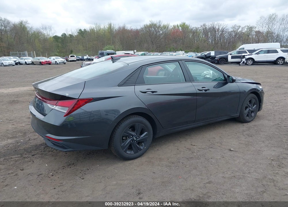 2022 HYUNDAI ELANTRA SEL VIN: 5NPLS4AG3NH073349