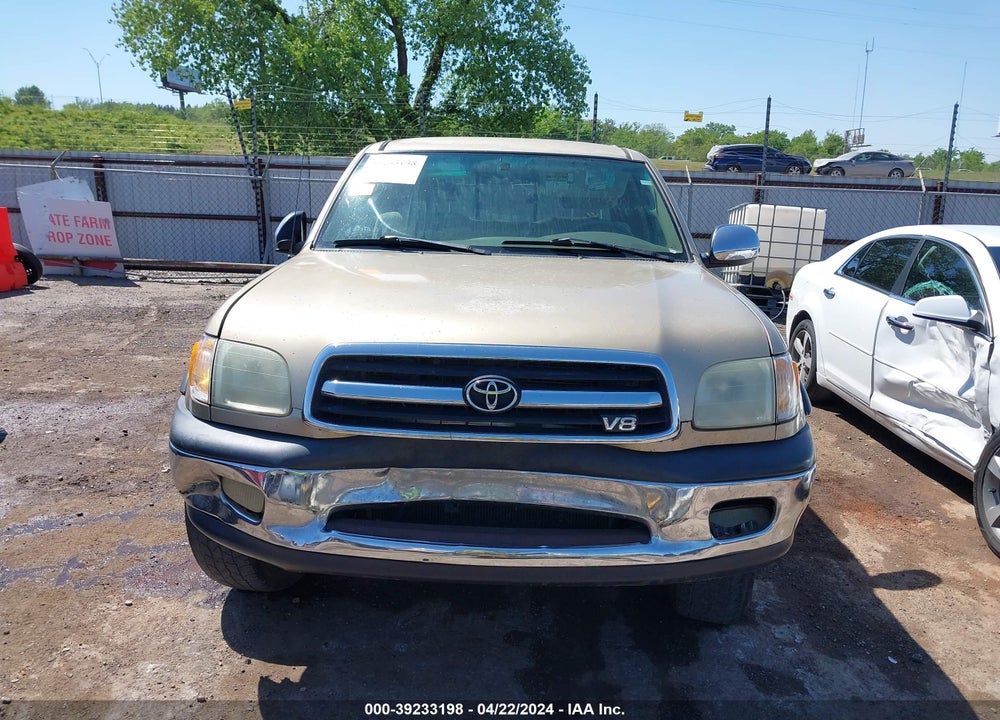 2002 TOYOTA TUNDRA SR5 V8 VIN: 5TBBT44182S284612