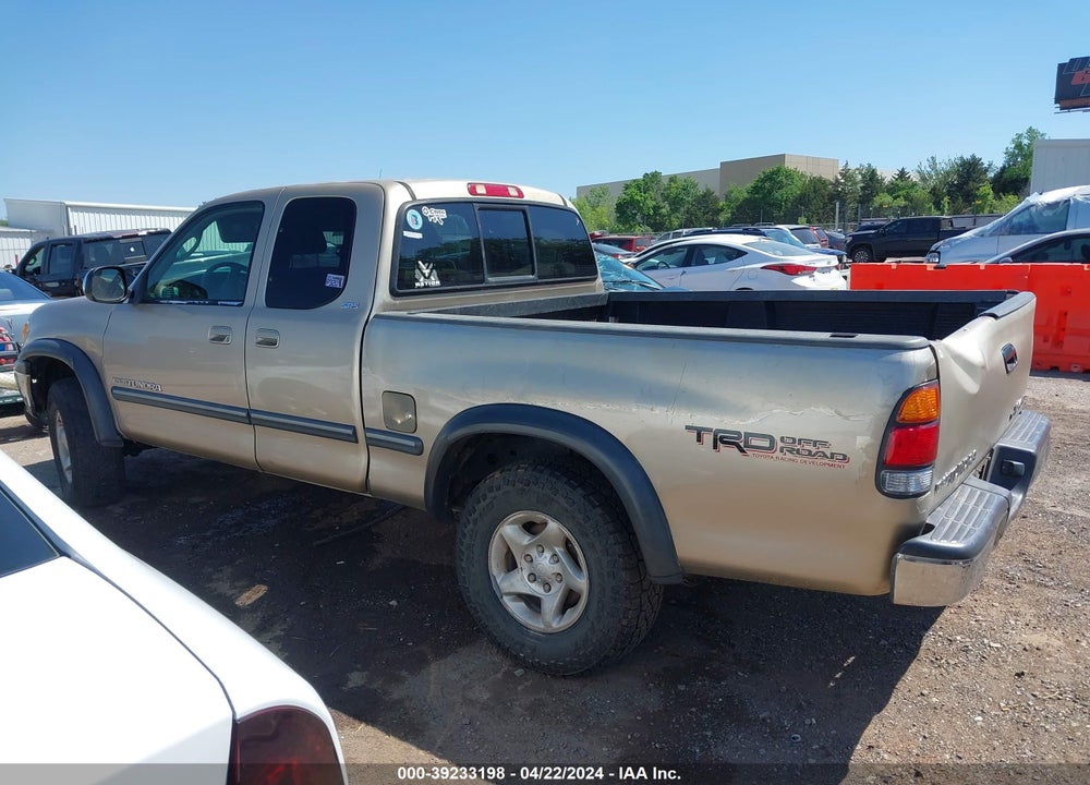2002 TOYOTA TUNDRA SR5 V8 VIN: 5TBBT44182S284612