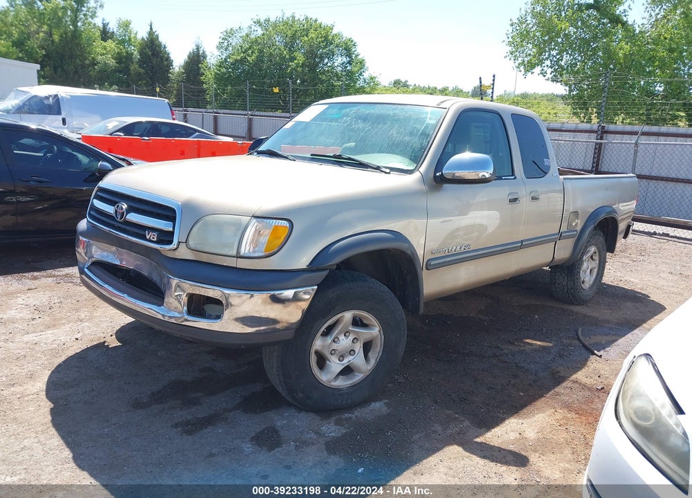 2002 TOYOTA TUNDRA SR5 V8 VIN: 5TBBT44182S284612