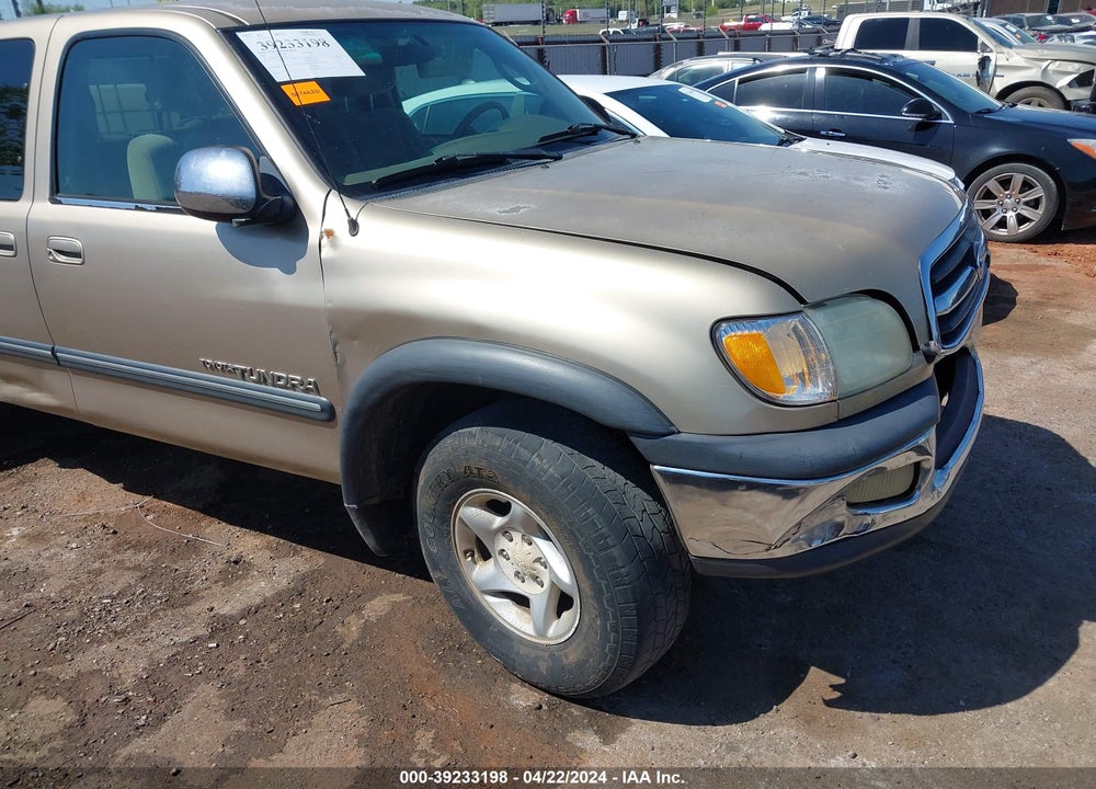 2002 TOYOTA TUNDRA SR5 V8 VIN: 5TBBT44182S284612