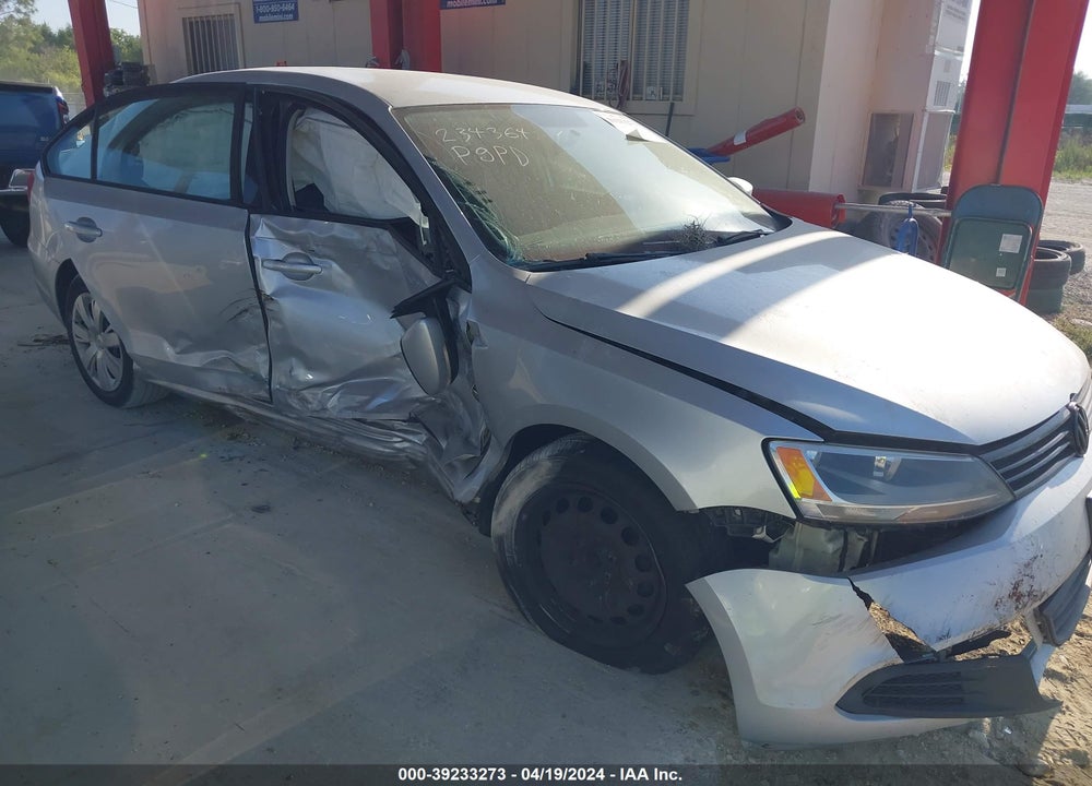 2012 VOLKSWAGEN JETTA 2.5L SE VIN: 3VWDP7AJ7CM338992
