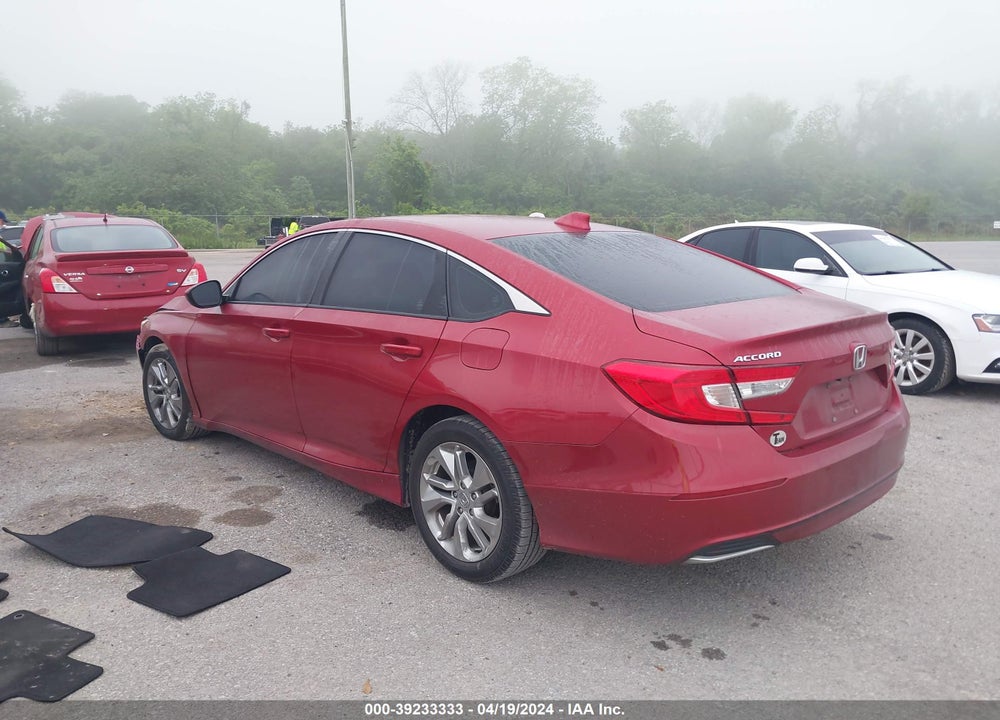 2019 HONDA ACCORD LX VIN: 1HGCV1F12KA015067