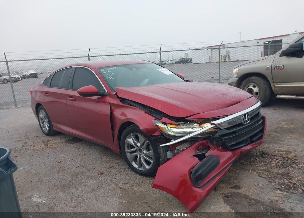 2019 HONDA ACCORD LX VIN: 1HGCV1F12KA015067