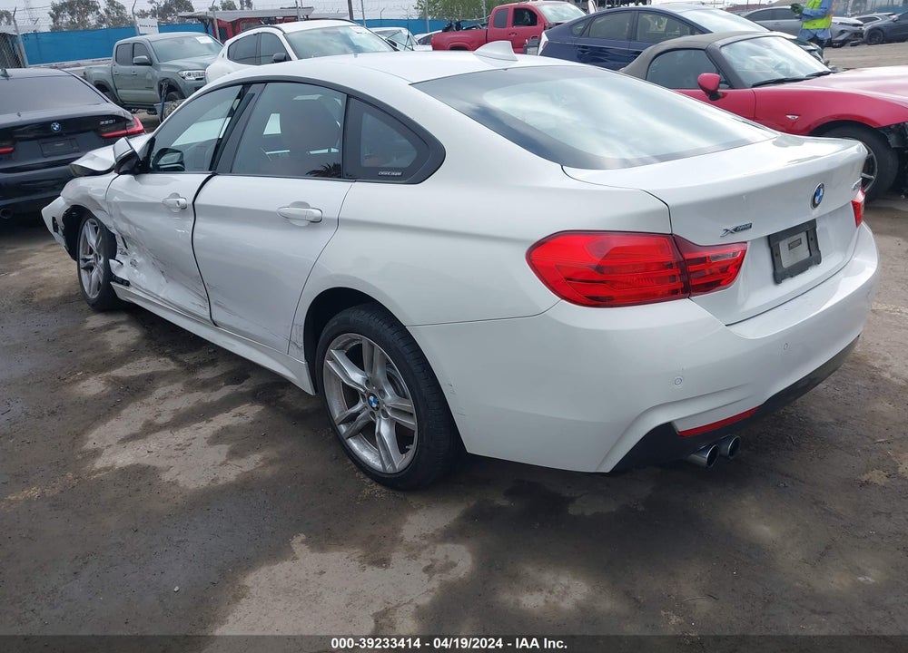 2017 BMW 430I GRAN COUPE XDRIVE VIN: WBA4F9C38HG812334