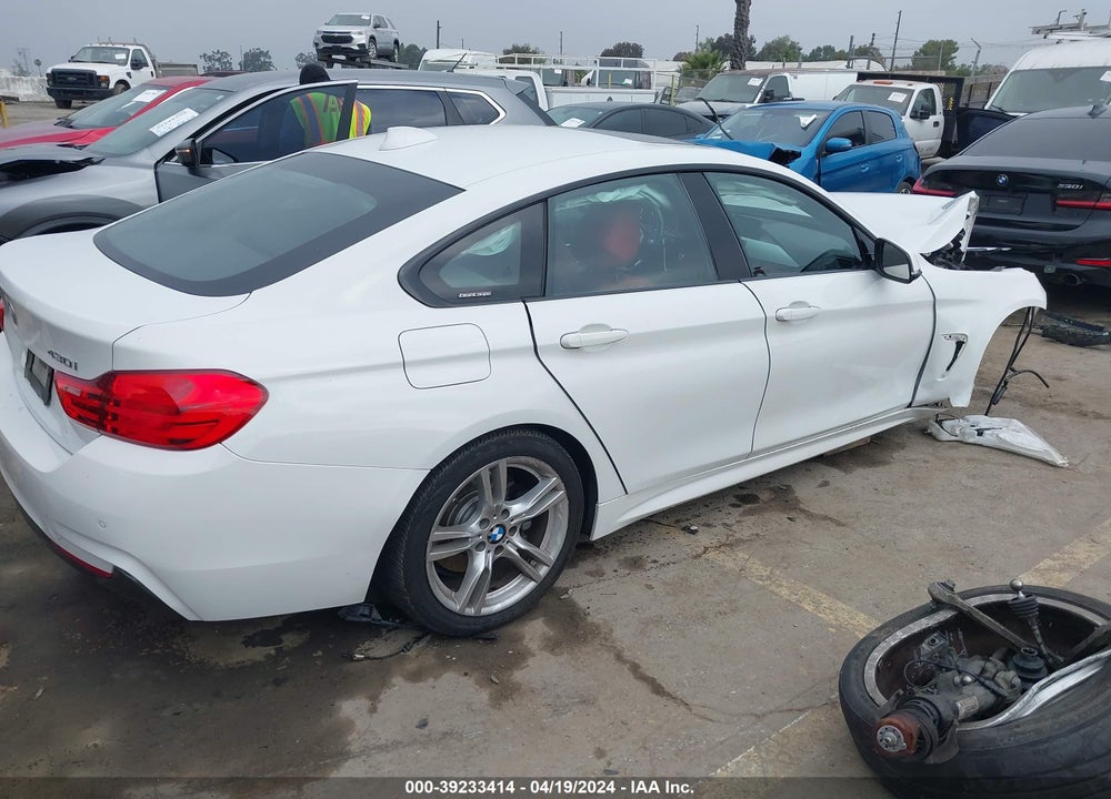 2017 BMW 430I GRAN COUPE XDRIVE VIN: WBA4F9C38HG812334