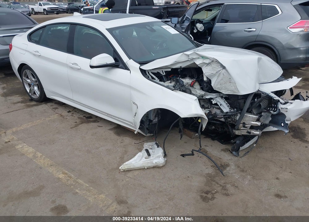 2017 BMW 430I GRAN COUPE XDRIVE VIN: WBA4F9C38HG812334