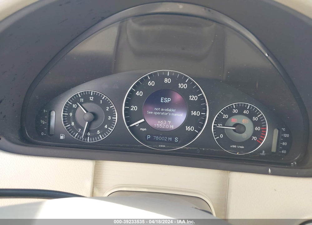 2004 MERCEDES-BENZ CLK 320 VIN: WDBTJ65J64F091968