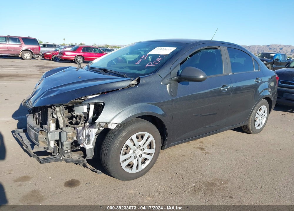2018 CHEVROLET SONIC LS AUTO VIN: 1G1JB5SH8J4122817