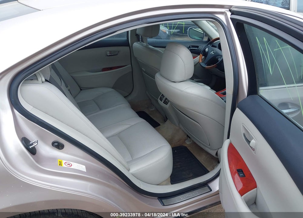 2007 LEXUS ES 350 VIN: JTHBJ46G872027641