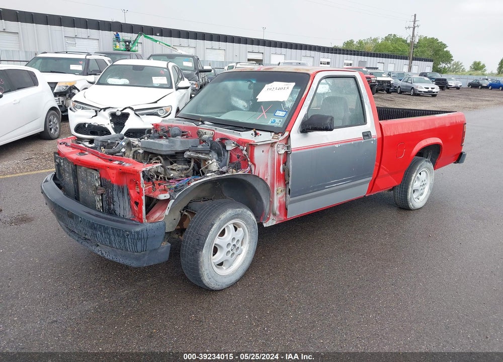 1996 DODGE DAKOTA VIN: 1B7FL26P4TS641808