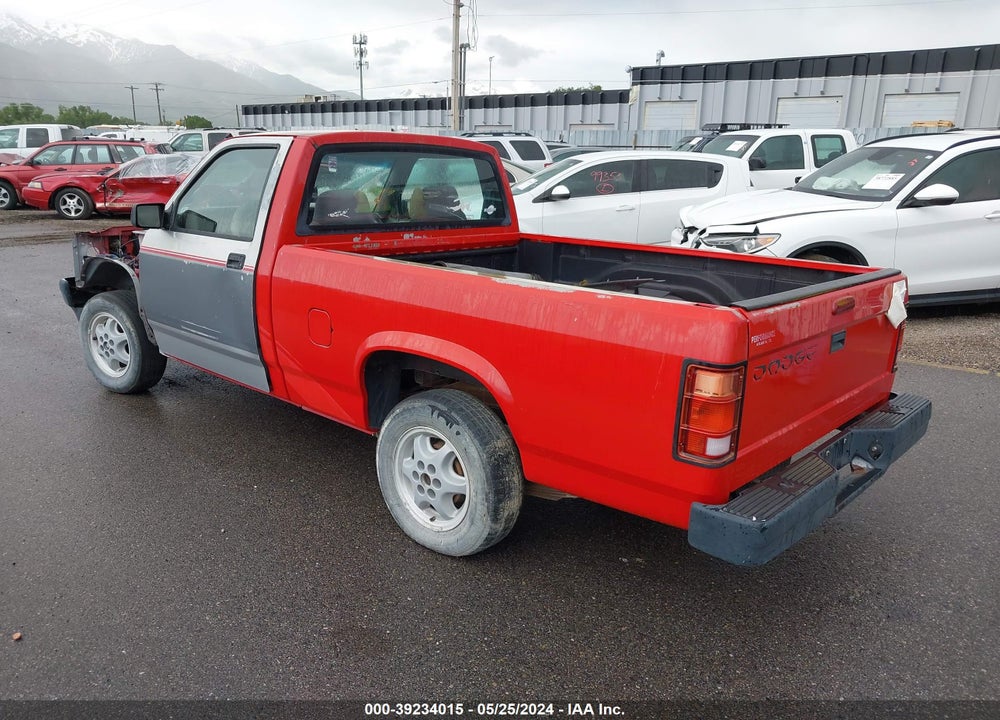 1996 DODGE DAKOTA VIN: 1B7FL26P4TS641808