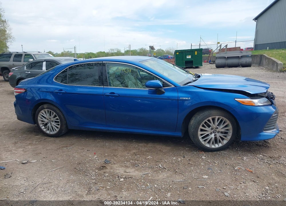 2019 TOYOTA CAMRY HYBRID XLE VIN: 4T1B21HK7KU011941