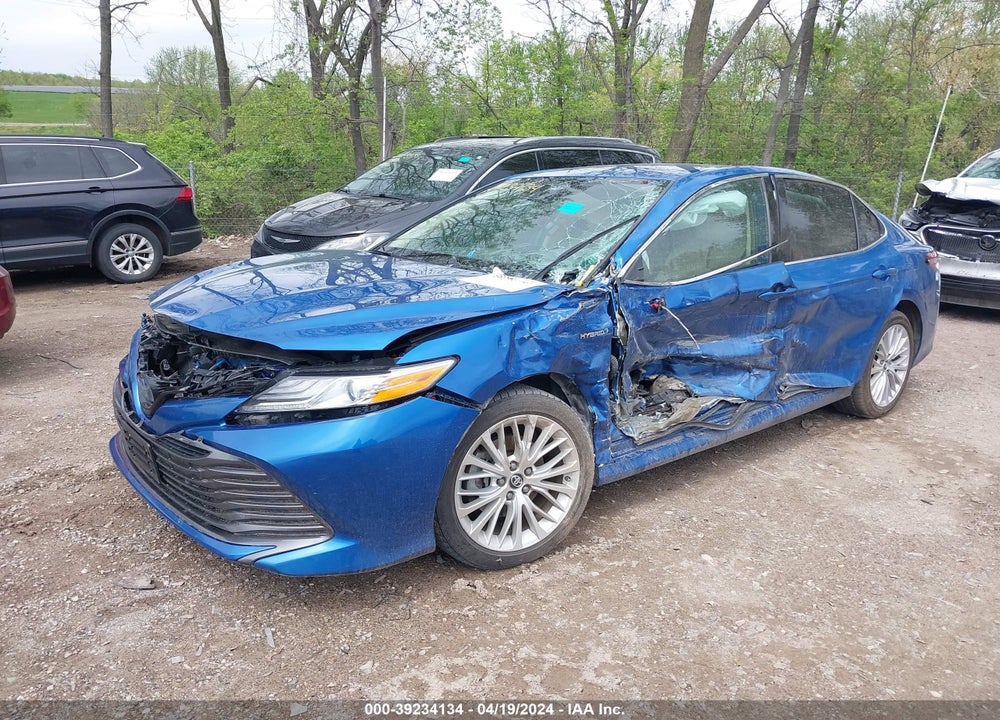 2019 TOYOTA CAMRY HYBRID XLE VIN: 4T1B21HK7KU011941