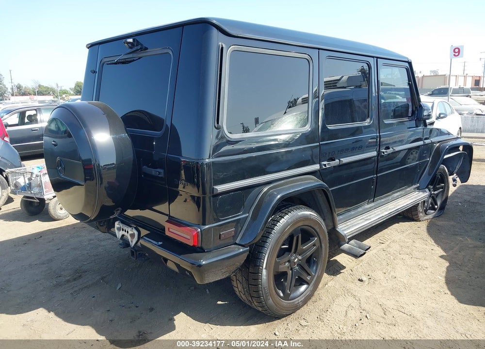 2017 MERCEDES-BENZ G 550 4MATIC VIN: WDCYC3KF9HX275859