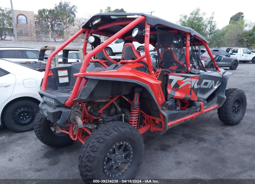 2020 HONDA SXS1000 S4D VIN: 1HFVE06F8L4000396