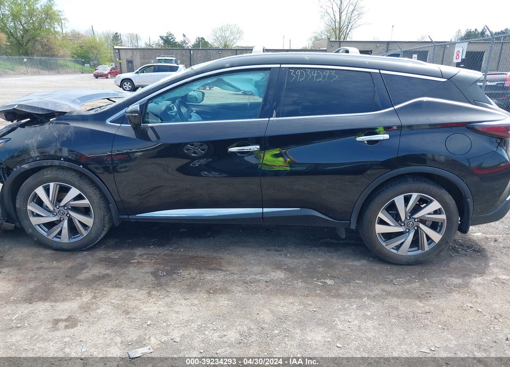 2021 NISSAN MURANO SL INTELLIGENT AWD VIN: 5N1AZ2CS5MC123800