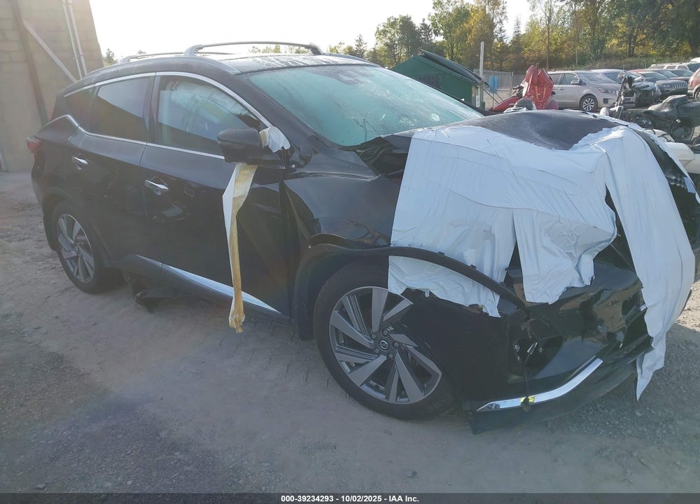 2021 NISSAN MURANO SL INTELLIGENT AWD VIN: 5N1AZ2CS5MC123800