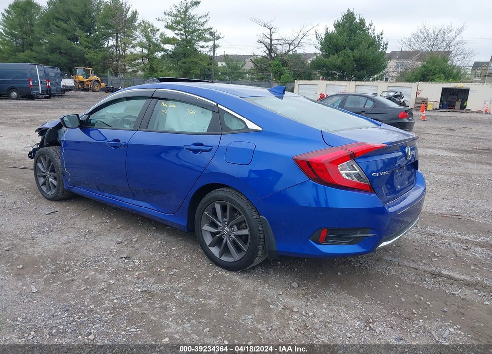 2020 HONDA CIVIC EX-L VIN: 19XFC1F73LE216206