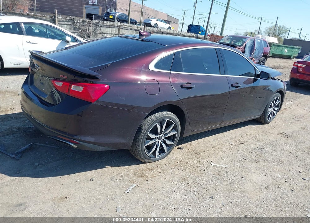 2020 CHEVROLET MALIBU FWD RS VIN: 1G1ZG5ST9LF142929
