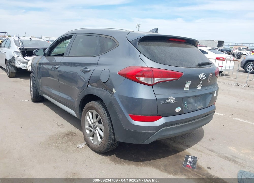 2018 HYUNDAI TUCSON SEL VIN: KM8J33A42JU754800
