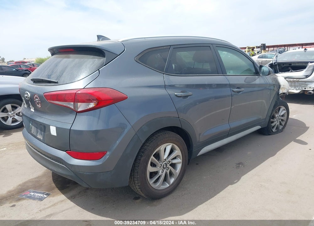 2018 HYUNDAI TUCSON SEL VIN: KM8J33A42JU754800