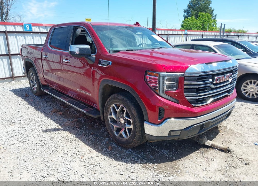 2022 GMC SIERRA 1500 VIN: 3GTUUDED0NG592916