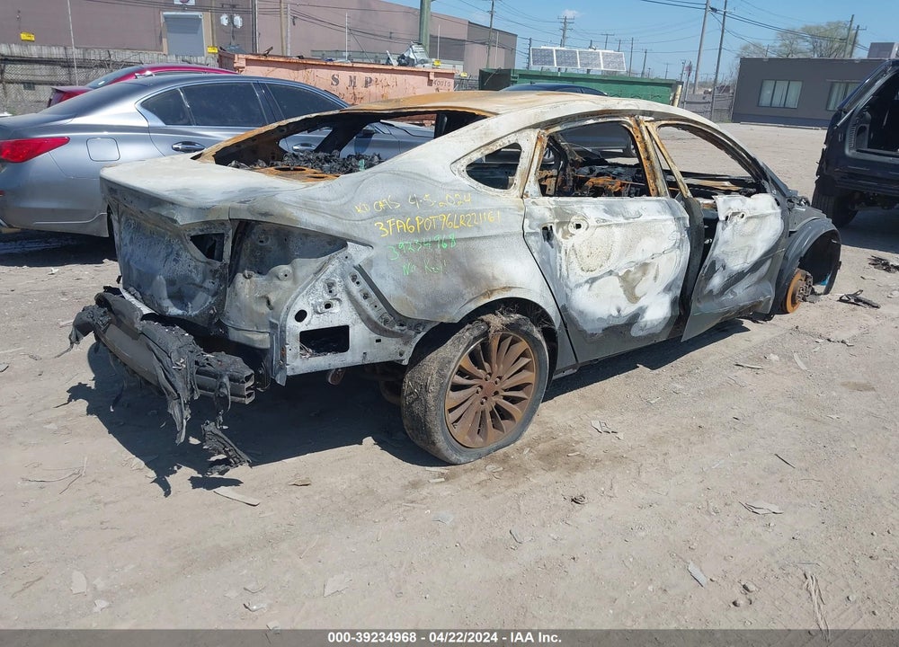 2020 FORD FUSION SE VIN: 3FA6P0T96LR221161