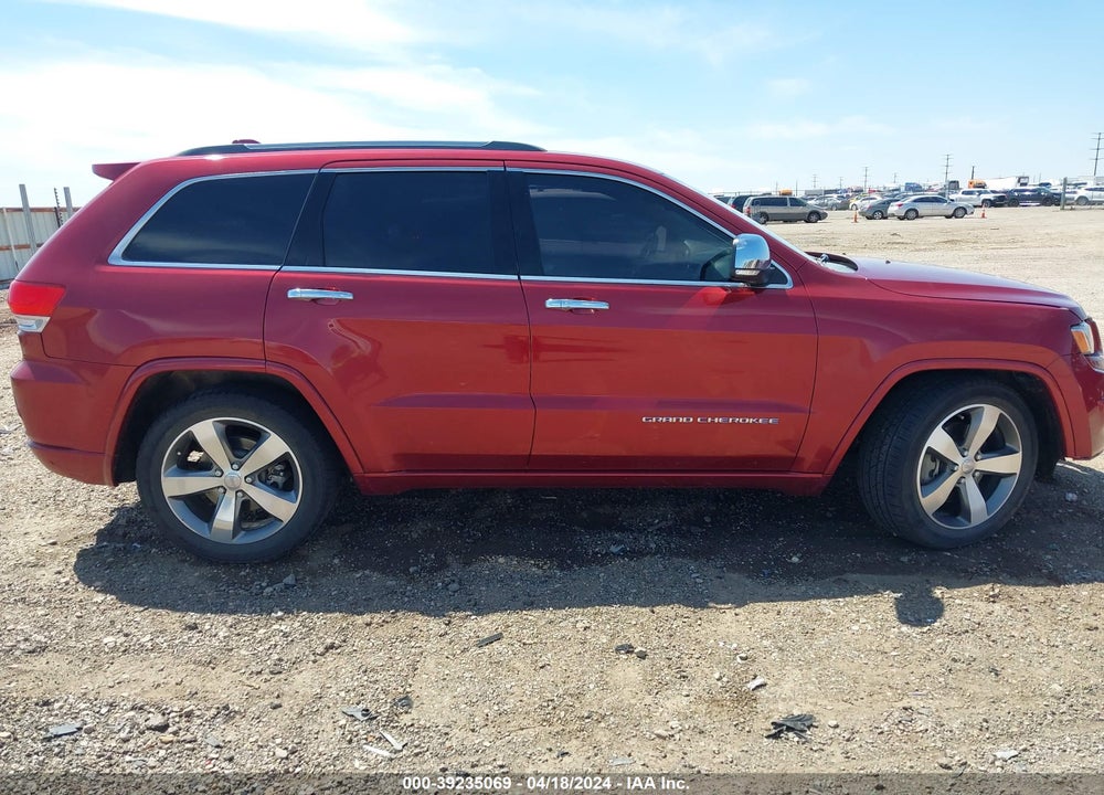 2014 JEEP GRAND CHEROKEE OVERLAND VIN: 1C4RJFCT9EC385027
