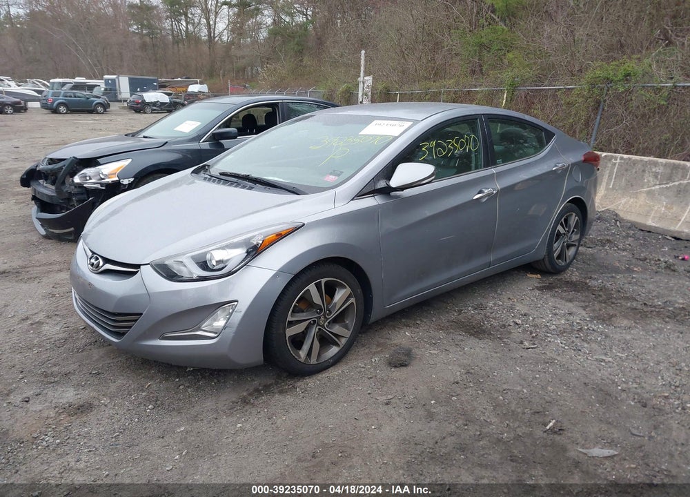 2015 HYUNDAI ELANTRA LIMITED VIN: 5NPDH4AE4FH630045