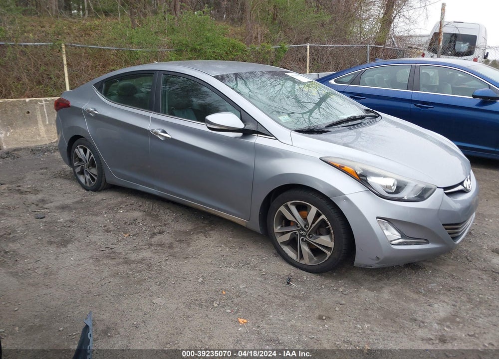 2015 HYUNDAI ELANTRA LIMITED VIN: 5NPDH4AE4FH630045