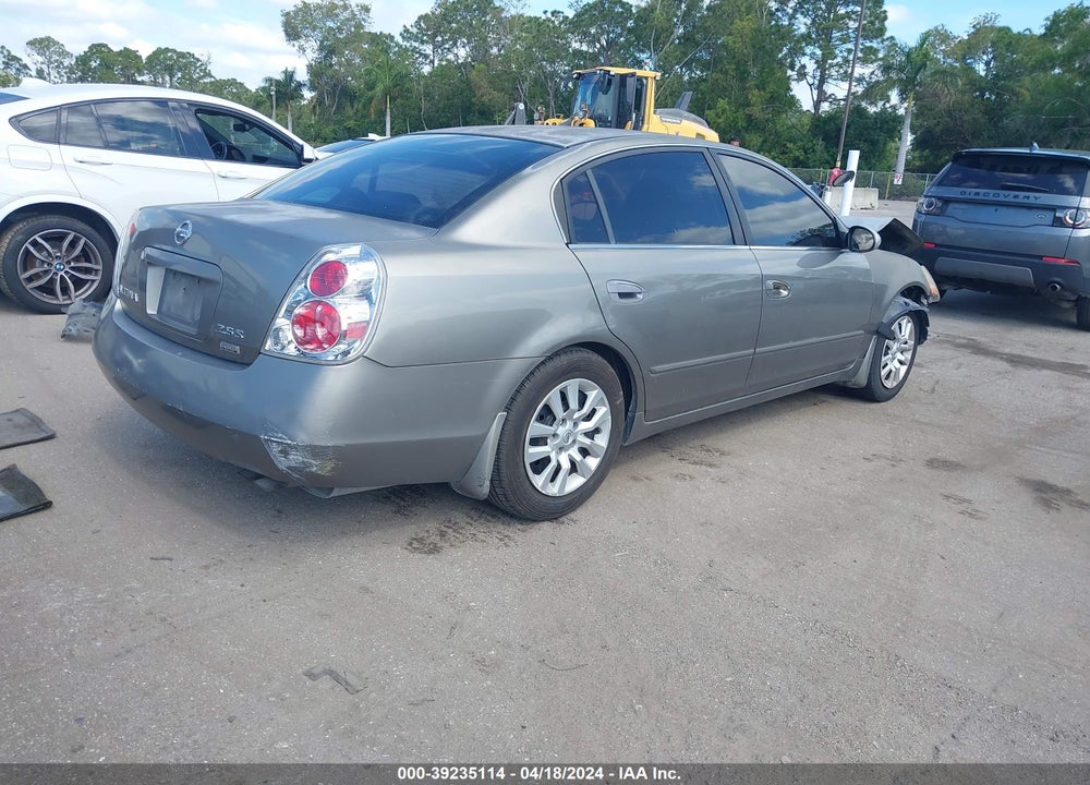 2006 NISSAN ALTIMA 2.5 S VIN: 1N4AL11D46C125261