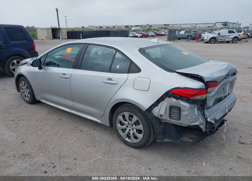 2022 TOYOTA COROLLA LE VIN: 5YFEPMAE2NP282156
