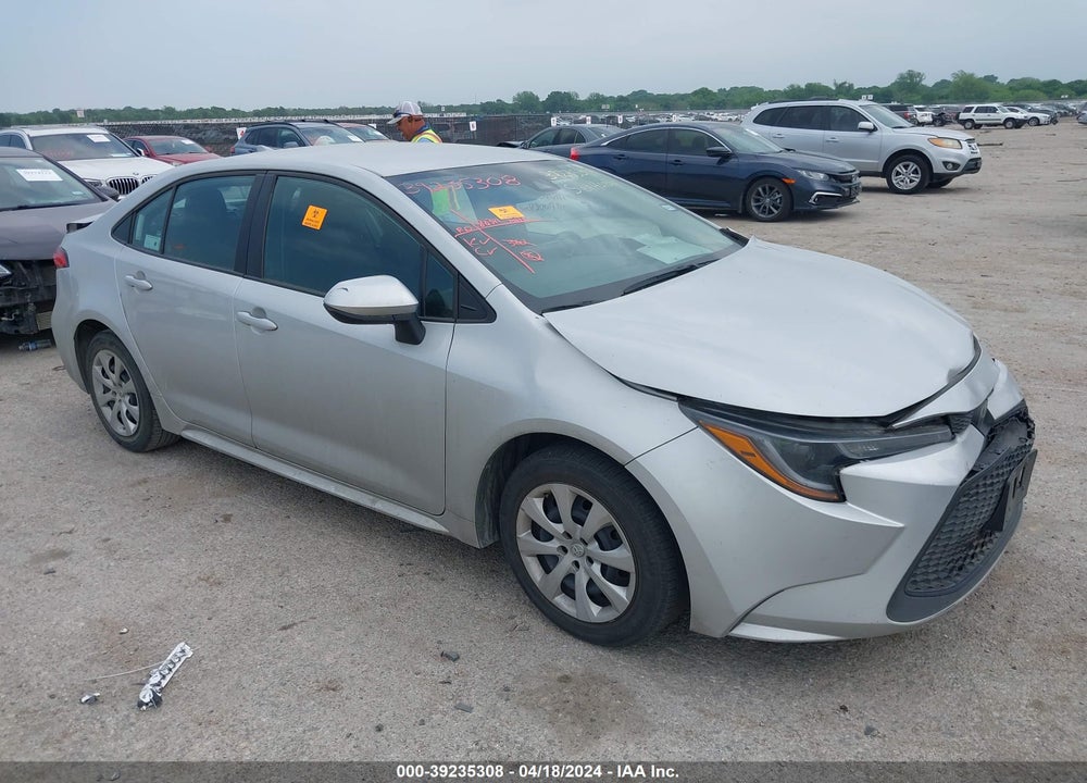 2022 TOYOTA COROLLA LE VIN: 5YFEPMAE2NP282156