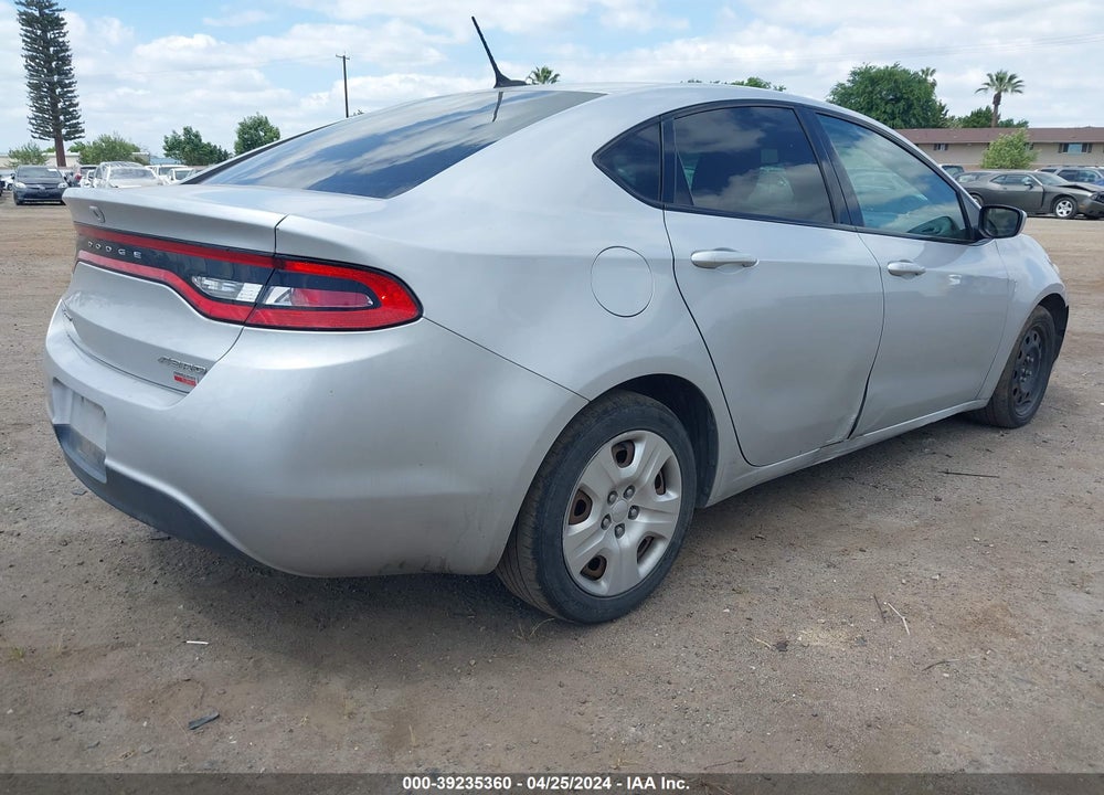 2013 DODGE DART AERO VIN: 1C3CDFAH5DD306333