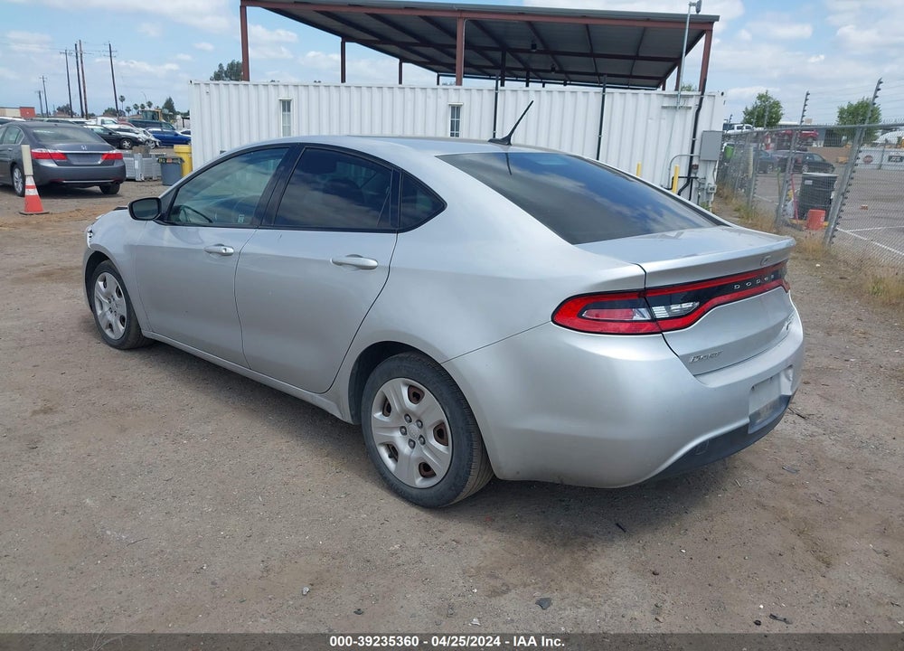 2013 DODGE DART AERO VIN: 1C3CDFAH5DD306333