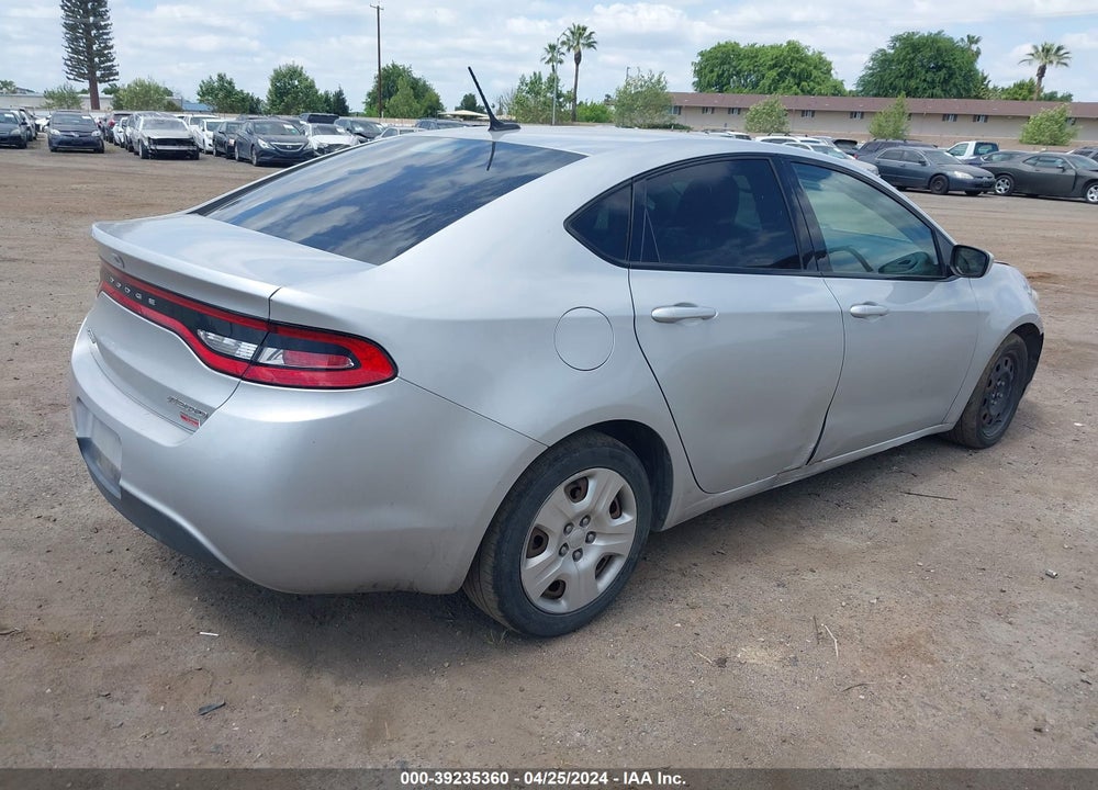 2013 DODGE DART AERO VIN: 1C3CDFAH5DD306333