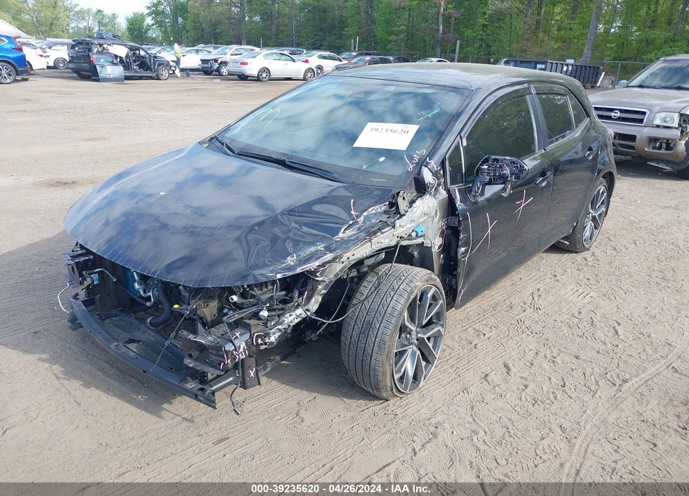 2022 TOYOTA COROLLA XSE VIN: JTNC4MBE1N3178261