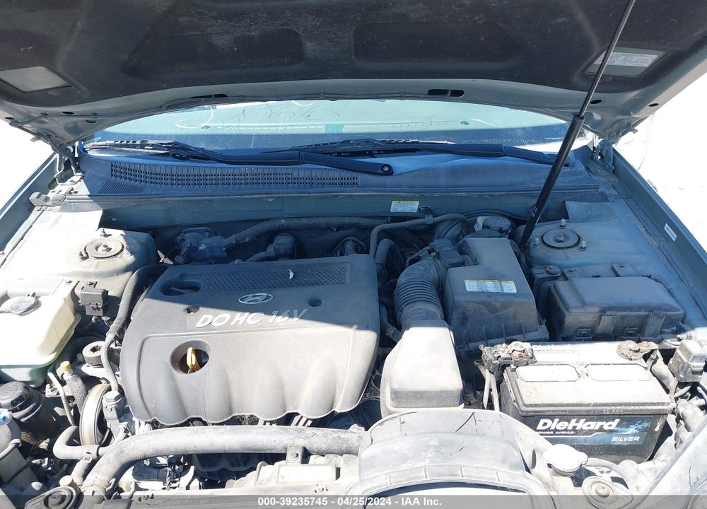 2008 HYUNDAI SONATA GLS VIN: 5NPET46C88H389992