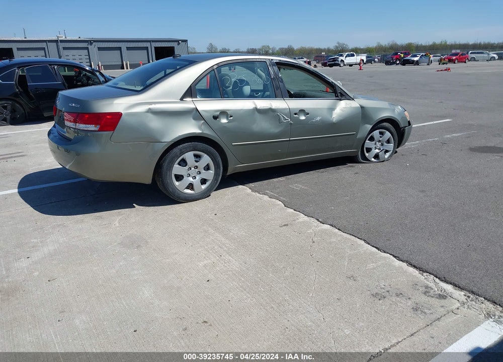 2008 HYUNDAI SONATA GLS VIN: 5NPET46C88H389992