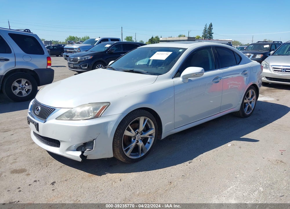 2009 LEXUS IS 250 VIN: JTHBK262395102527