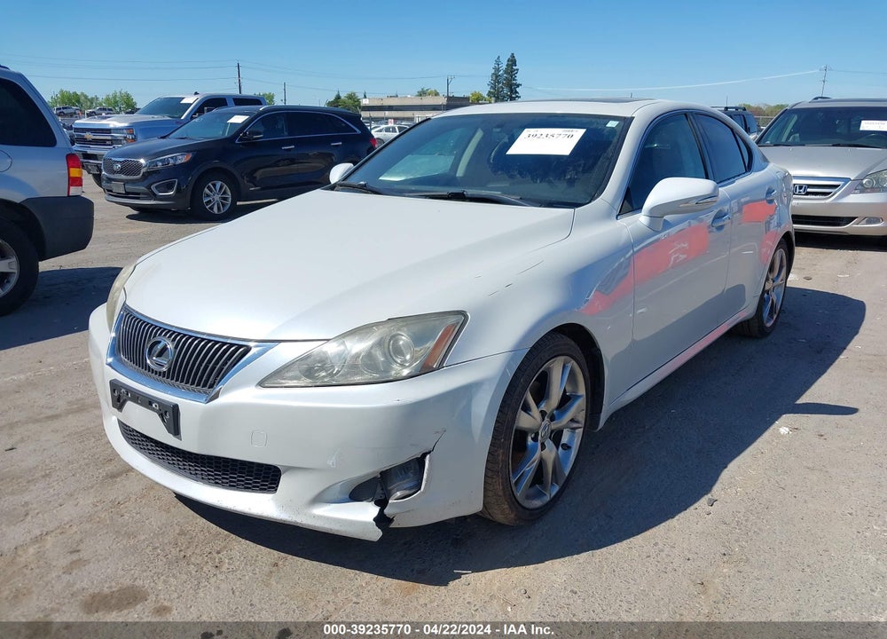 2009 LEXUS IS 250 VIN: JTHBK262395102527